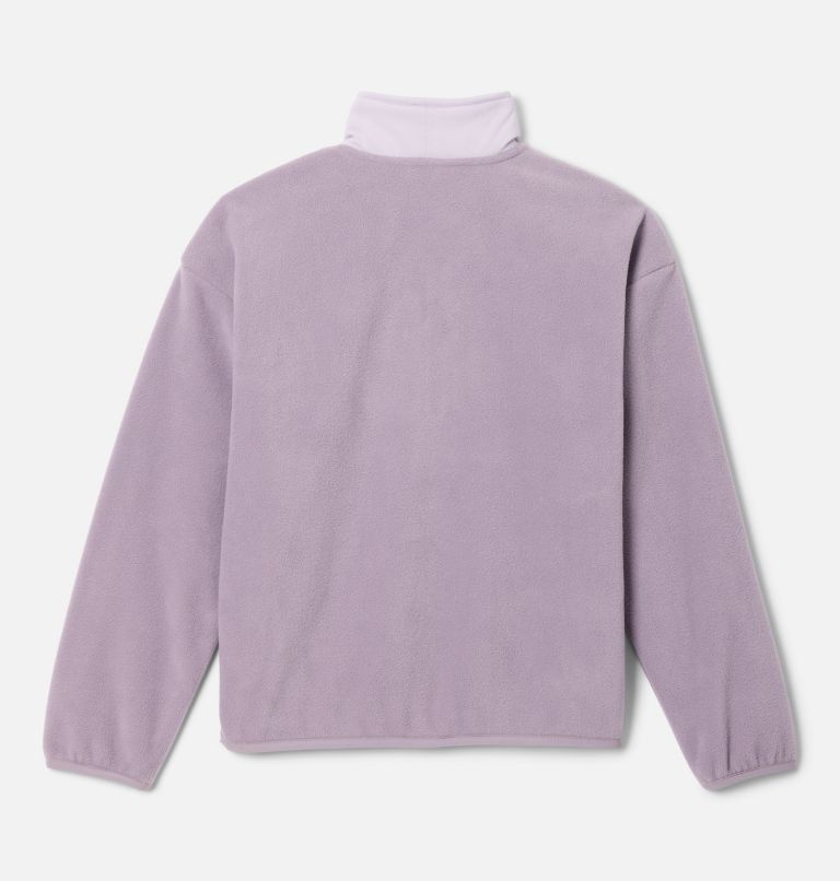 Kids' Sequoia Grove Half Zip Fleece, Color: Shale Purple, Lavender Pearl, image 2