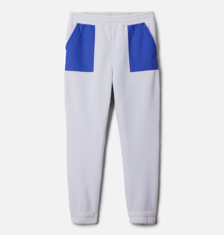 Girls' Benton Springs Overlay Pants, Color: Snowdrift, Clematis Blue, image 1