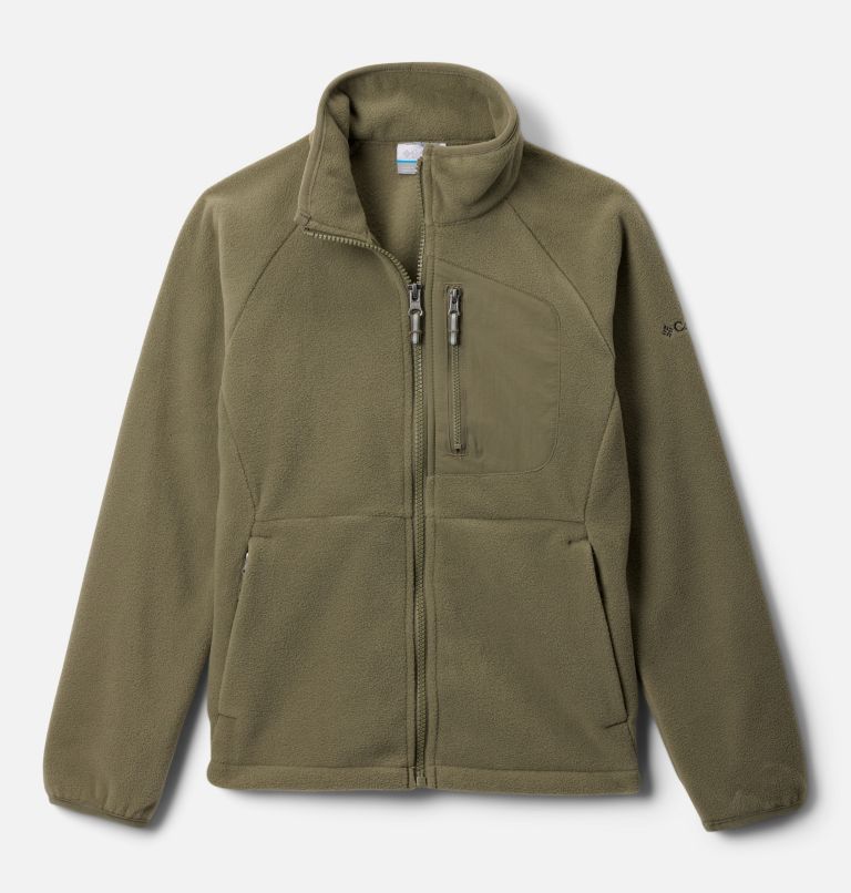 Chaqueta de forro polar Fast Trek para jóvenes, Color: Stone Green, image 1