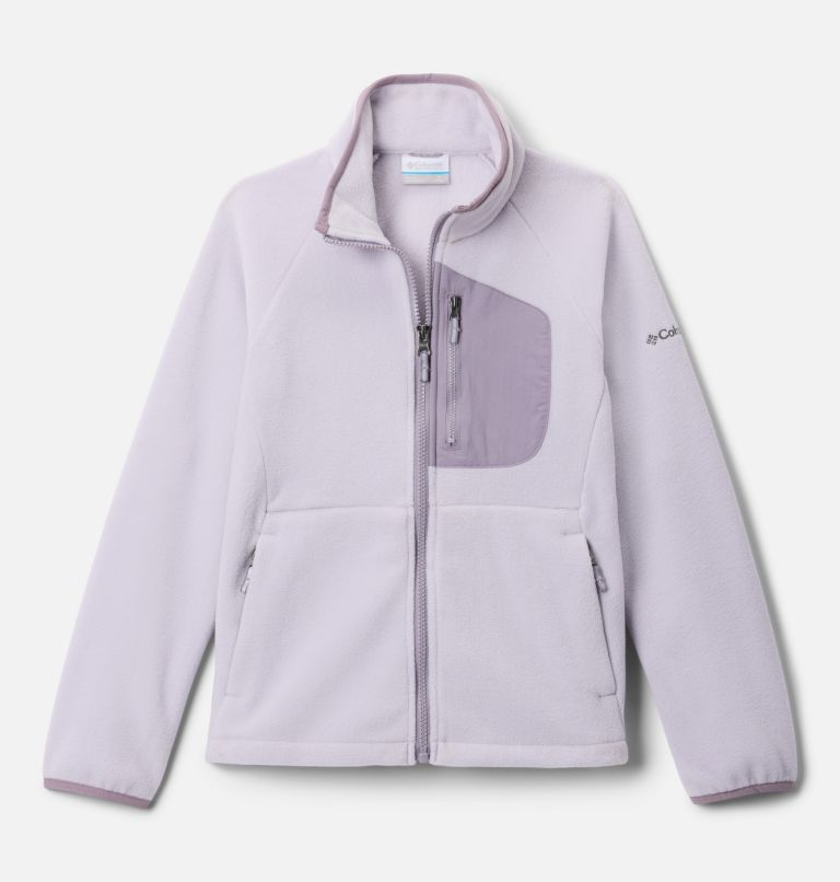 Chaqueta de forro polar Fast Trek para jóvenes, Color: Lavender Pearl, Shale Purple, image 1