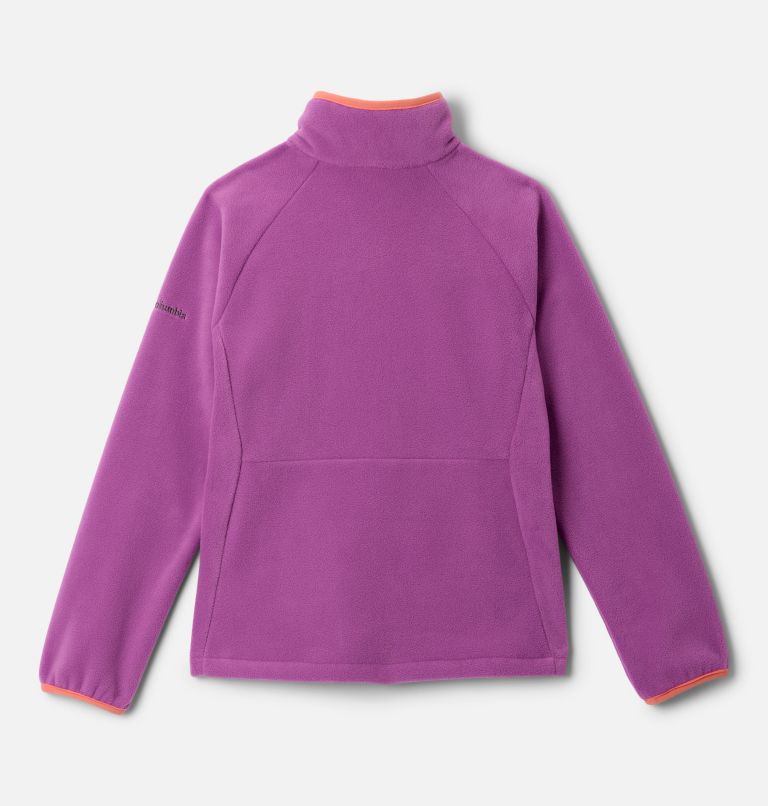 Fast Trek IV Fleece Full Zip, Color: Razzle, Hot Coral, image 2