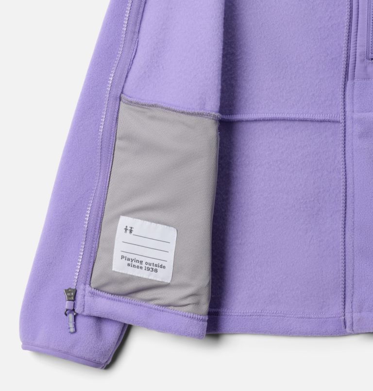 Chaqueta de forro polar Fast Trek para jóvenes, Color: Paisley Purple, image 3