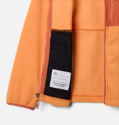 Youth Fast Trek IV Fleece Jacket, Color: Koi, Tuscan, image 12