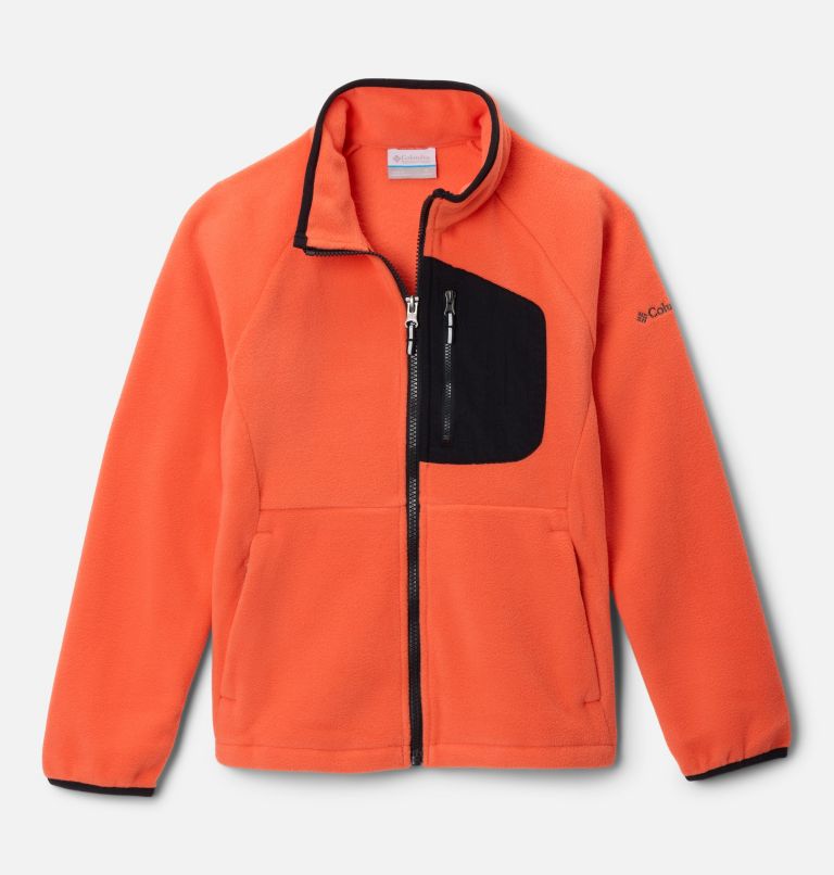 Fast Trek IV Fleece Full Zip, Color: Zing, Black, image 1