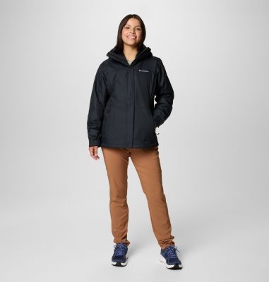 Women's Bugaboo III 3-in-1 Waterproof Jacket, Color: Black, image 7