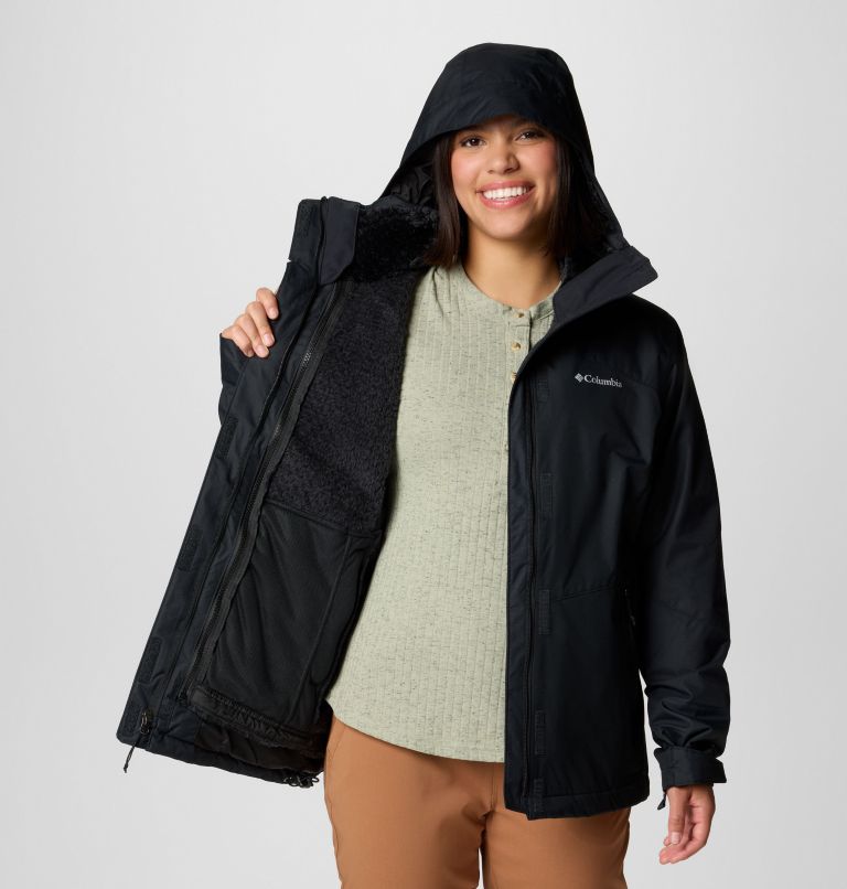 Women's Bugaboo III 3-in-1 Waterproof Jacket, Color: Black, image 8