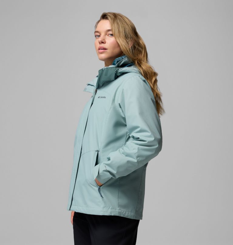 Women's Bugaboo III Fleece Interchange Jacket, Color: Crushed Blue, image 4