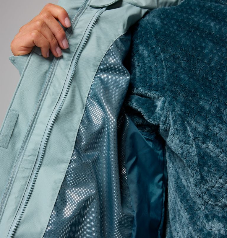 Women's Bugaboo III Fleece Interchange Jacket, Color: Crushed Blue, image 7