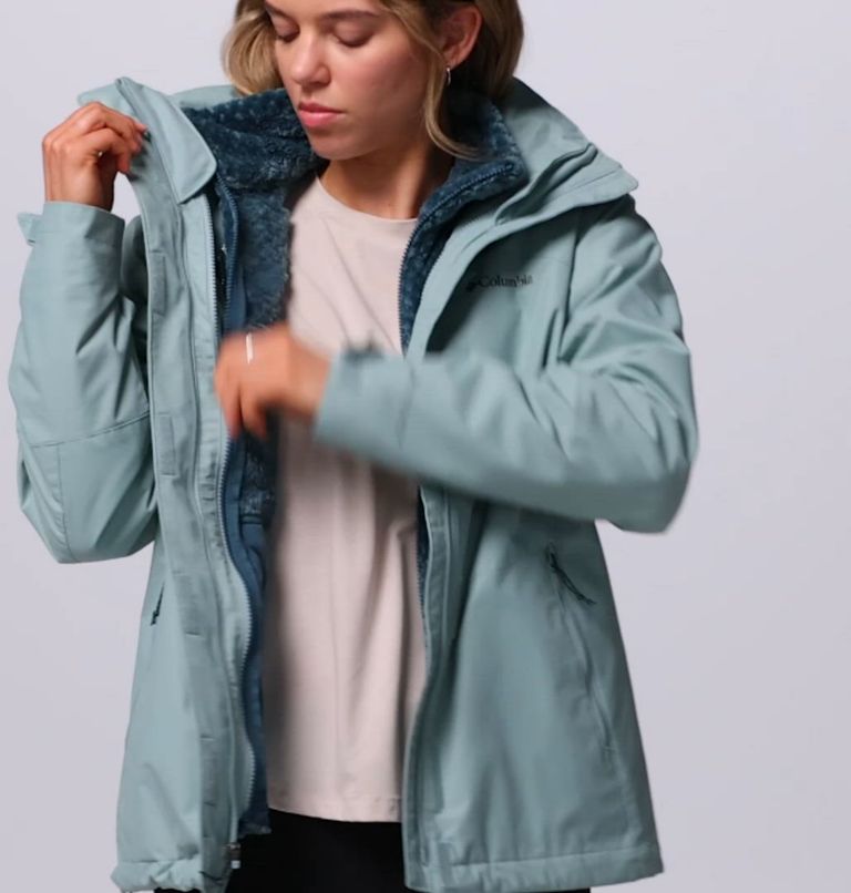 Women's Bugaboo III Fleece Interchange Jacket, Color: Crushed Blue