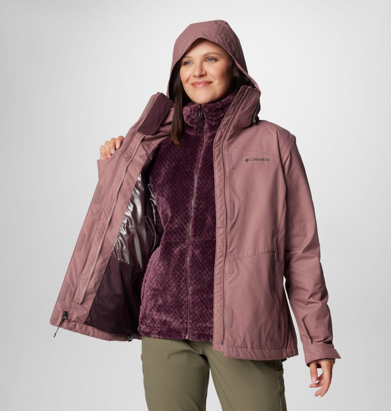Women's Bugaboo™ III Fleece Interchange Jacket | 609 | S 8