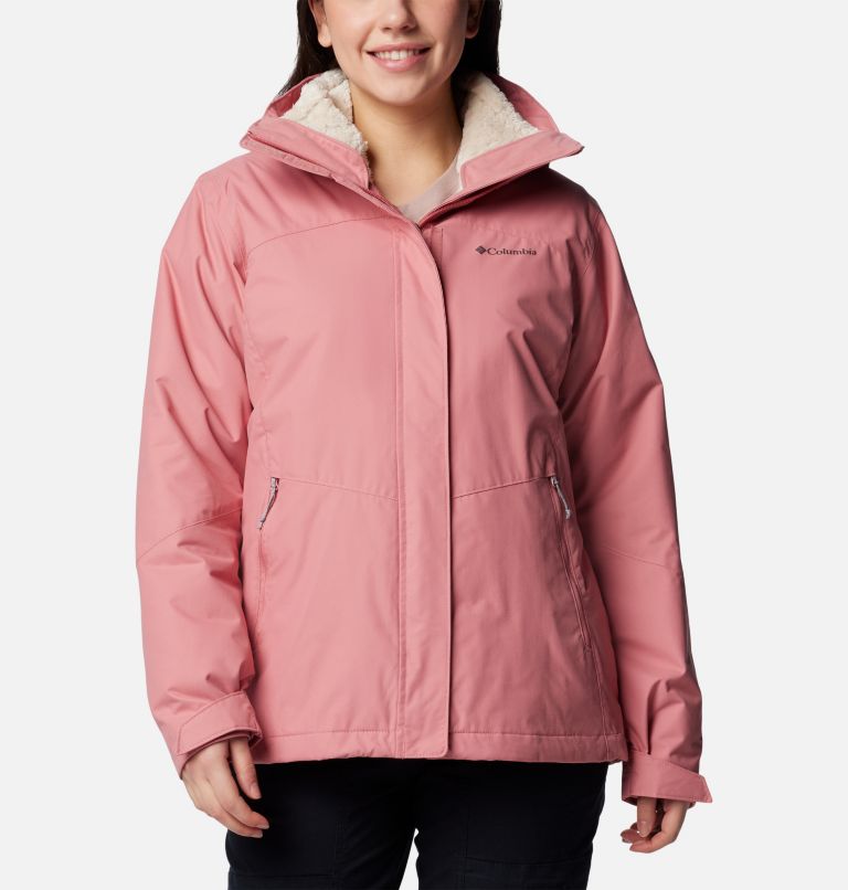 Columbia pink coat hotsell