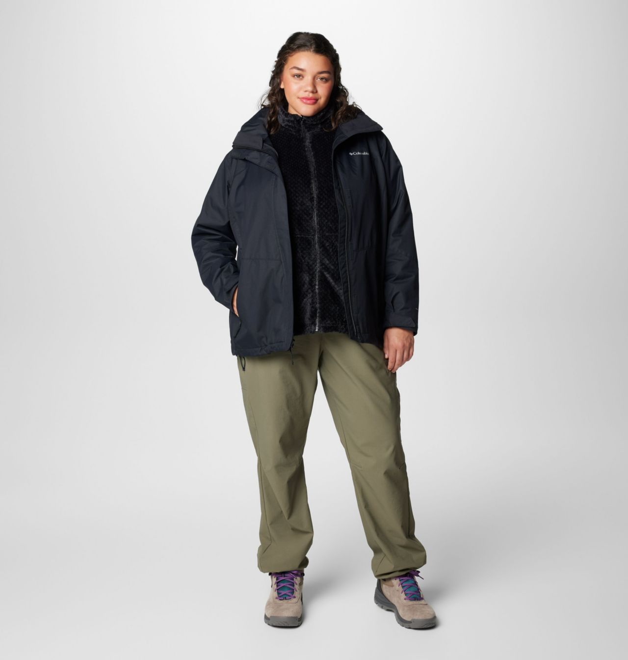 Manteau Interchange en laine polaire Bugaboo™ III pour femmes – Grandes tailles 3