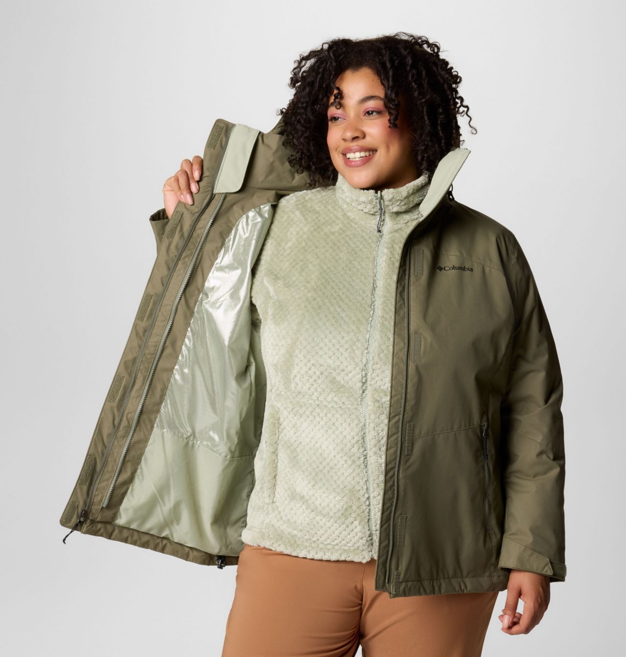 Women's Bugaboo™ III Fleece Interchange Jacket - Plus Size 6