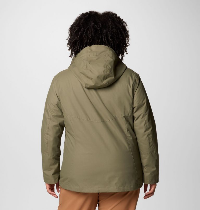 Manteau Interchange en laine polaire Bugaboo III pour femmes – Grandes tailles, Color: Stone Green, image 2