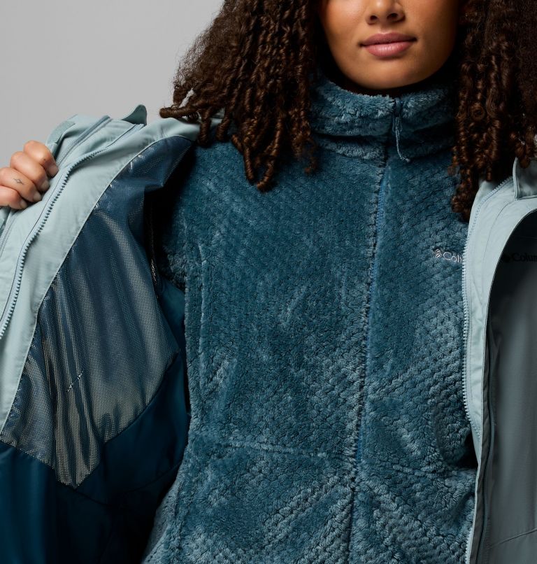 Women's Bugaboo III Fleece Interchange Jacket - Plus Size, Color: Crushed Blue, image 7