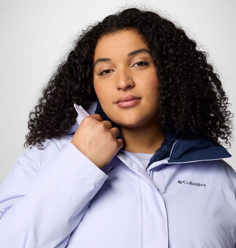 Women's Bugaboo III Fleece Interchange Jacket - Plus Size, Color: Snowdrift, image 5