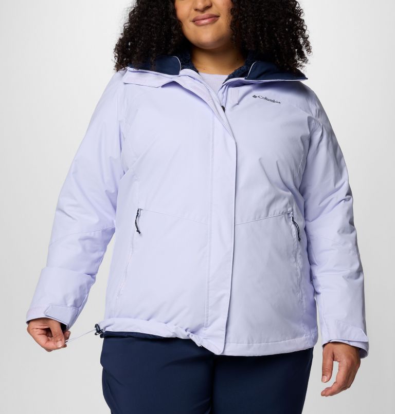Women's Bugaboo III Fleece Interchange Jacket - Plus Size, Color: Snowdrift, image 7
