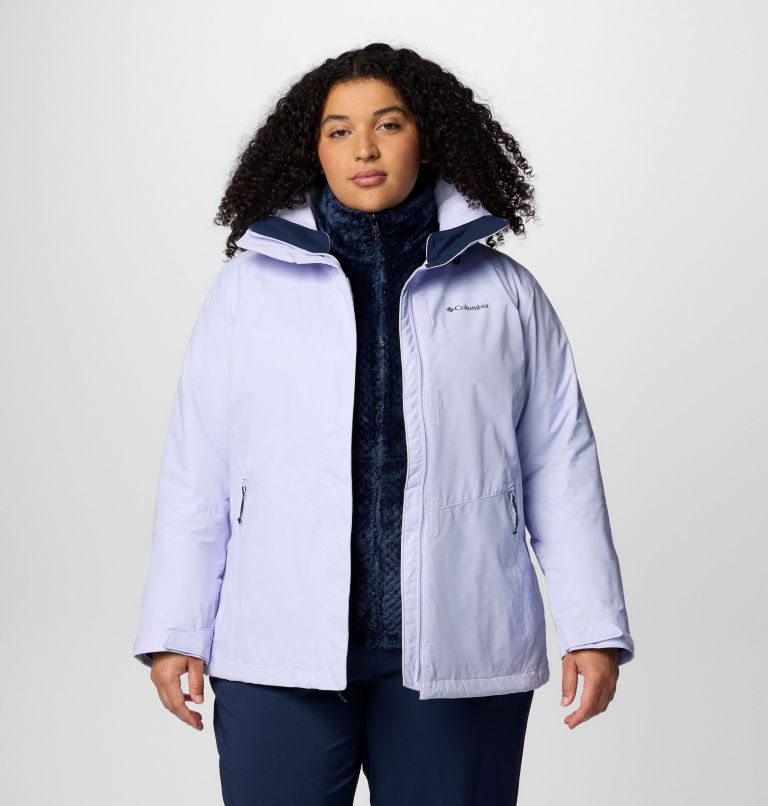 Women's Bugaboo III Fleece Interchange Jacket - Plus Size, Color: Snowdrift, image 8