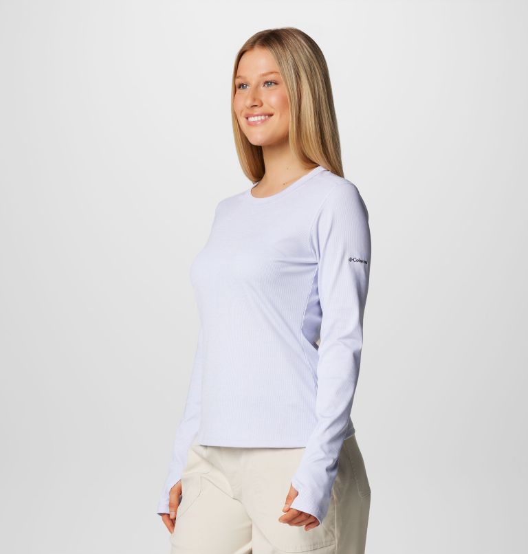 Women's Boundless Days Knit Long Sleeve t-shirt, Color: Snowdrift, image 4