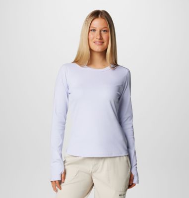 Women's Boundless Days Knit Long Sleeve t-shirt, Color: Snowdrift, image 1