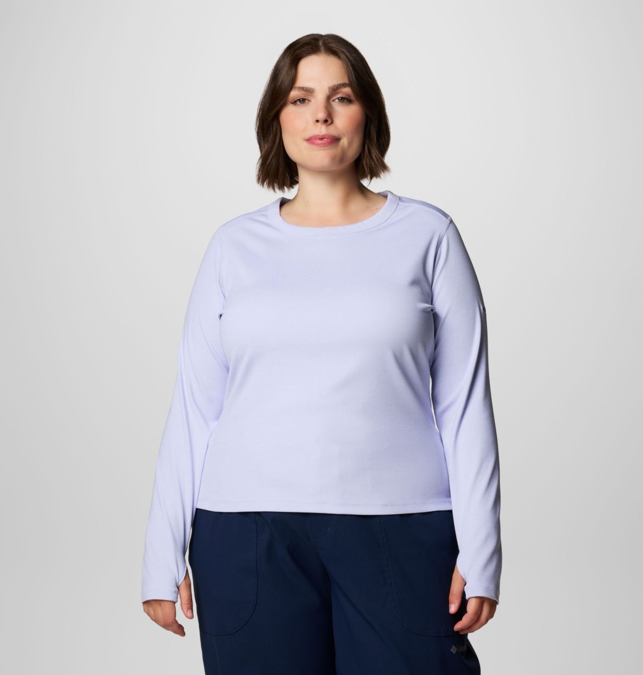 Women's Boundless™ Days Knit Crew Long Sleeve - Plus Size 1