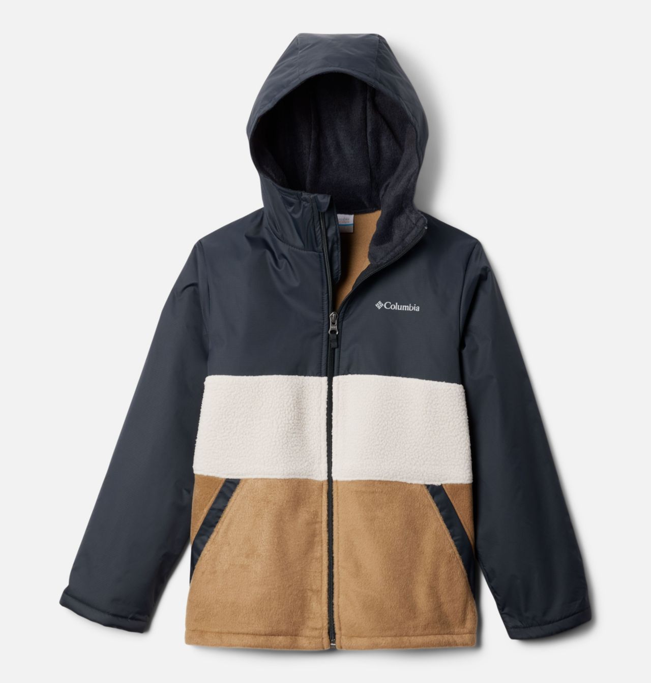 Boys' Steens Mtn™ II Novelty Hooded Fleece Jacket 1