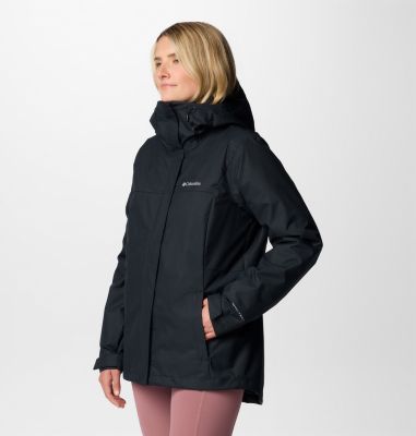 Women's Hikebound II 3-In-1 Waterproof Jacket, Color: Black, image 4