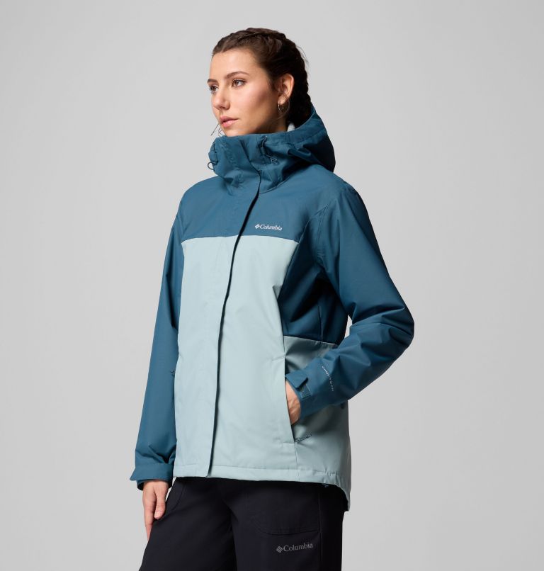 Women's Hikebound II Interchange Jacket, Color: Everblue, Crushed Blue, image 4