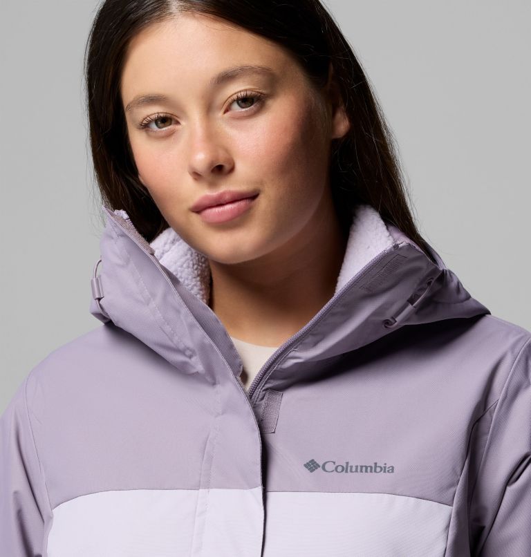 Women's Hikebound II Interchange Jacket, Color: Shale Purple, Lavender Pearl, image 8