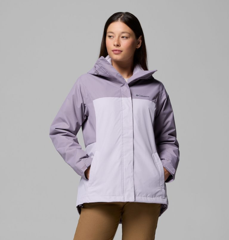 Women's Hikebound II Interchange Jacket, Color: Shale Purple, Lavender Pearl, image 1