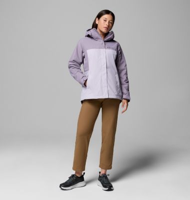 Women's Hikebound II Interchange Jacket, Color: Shale Purple, Lavender Pearl, image 2