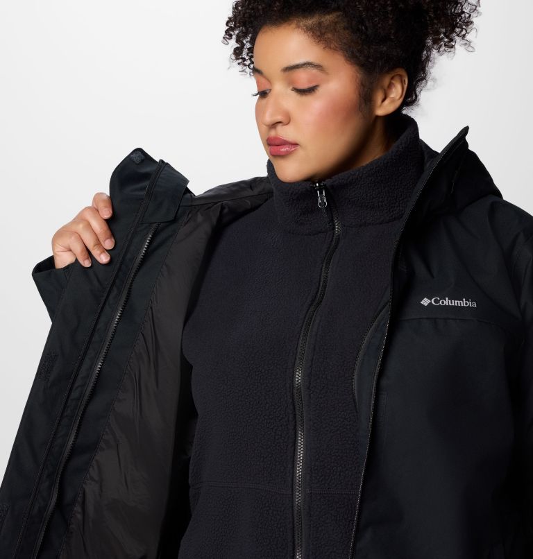 Women's Hikebound II Interchange Jacket - Plus Size, Color: Black, image 8