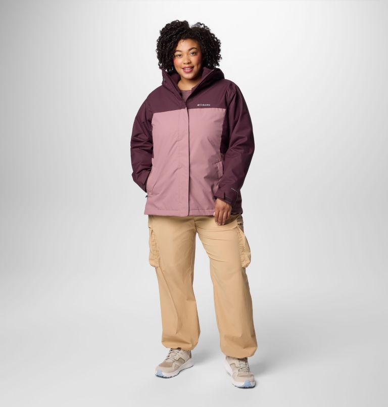 Women's Hikebound II Interchange Jacket - Plus Size, Color: Moonvista, Fig, image 3