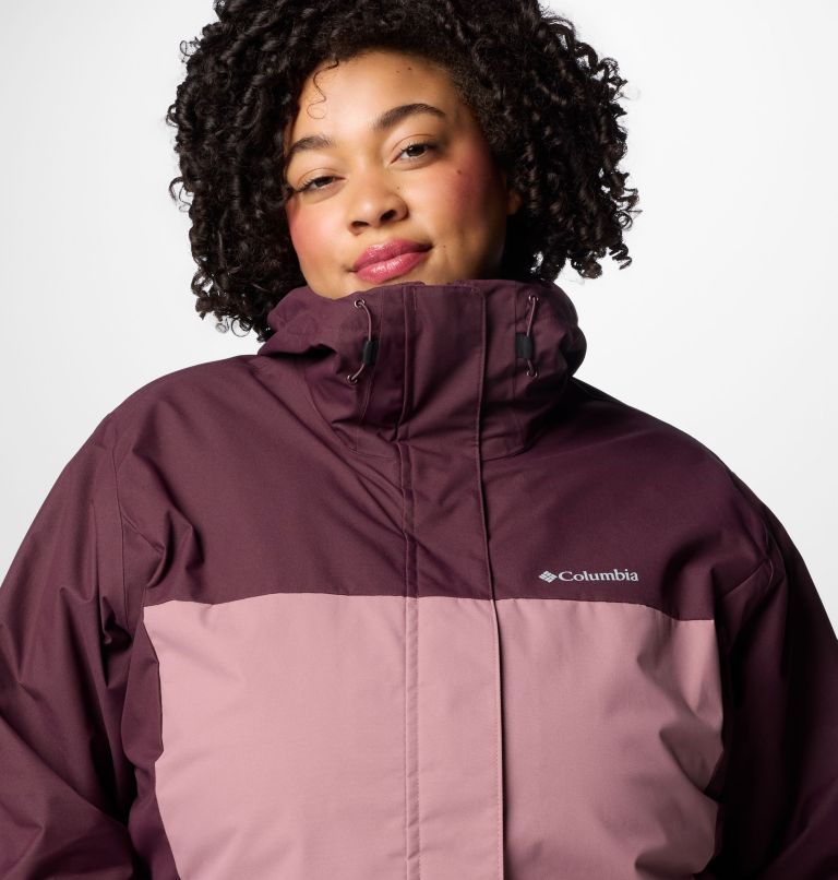 Women's Hikebound II Interchange Jacket - Plus Size, Color: Moonvista, Fig, image 5