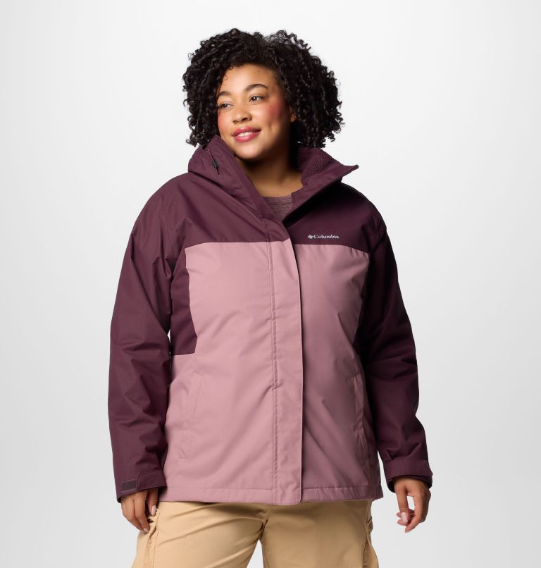 Women's Hikebound II Interchange Jacket - Plus Size, Color: Moonvista, Fig, image 1