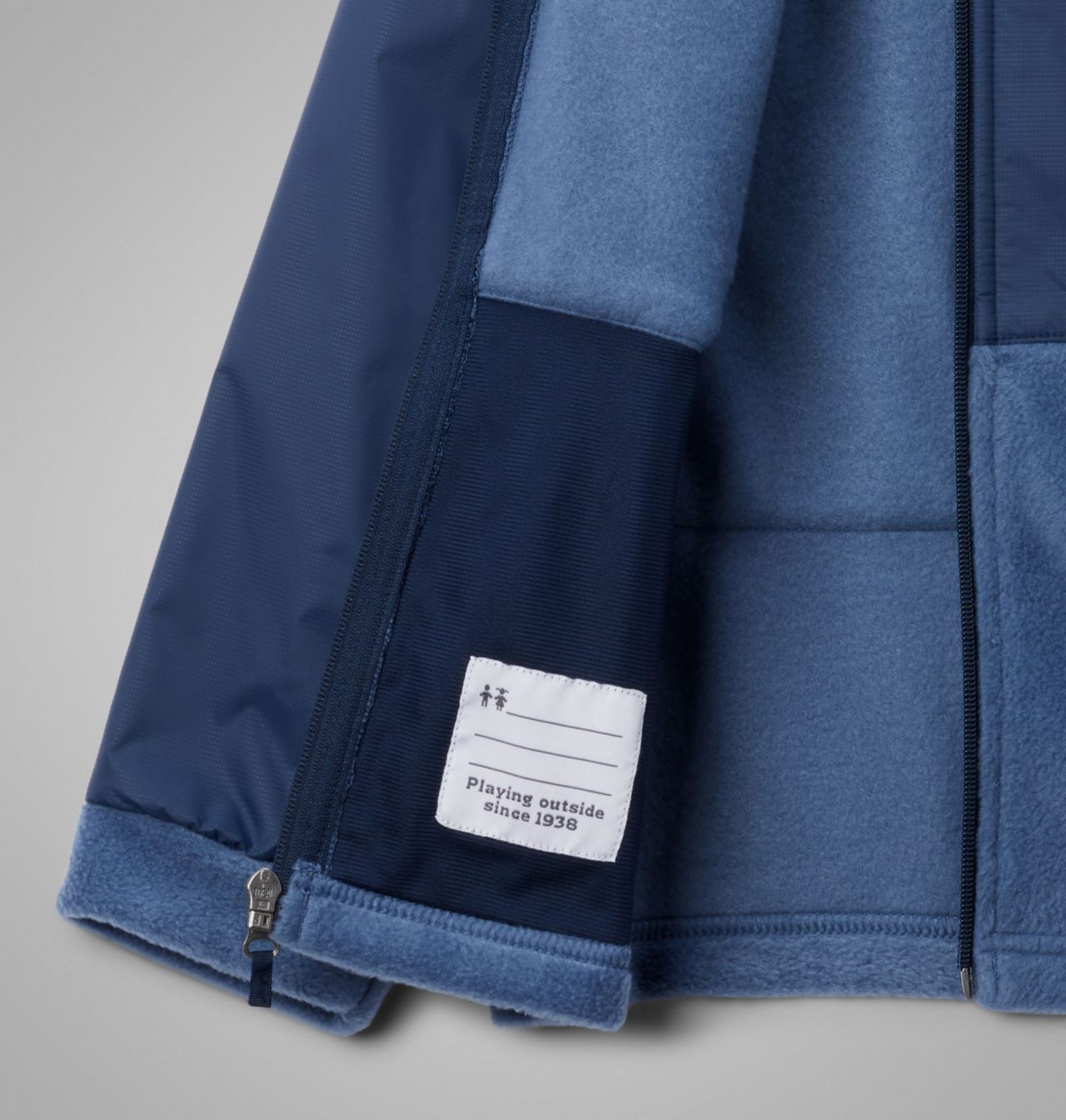 Boys' Steens Mt™ II Overlay Fleece Jacket | 478 | M 3