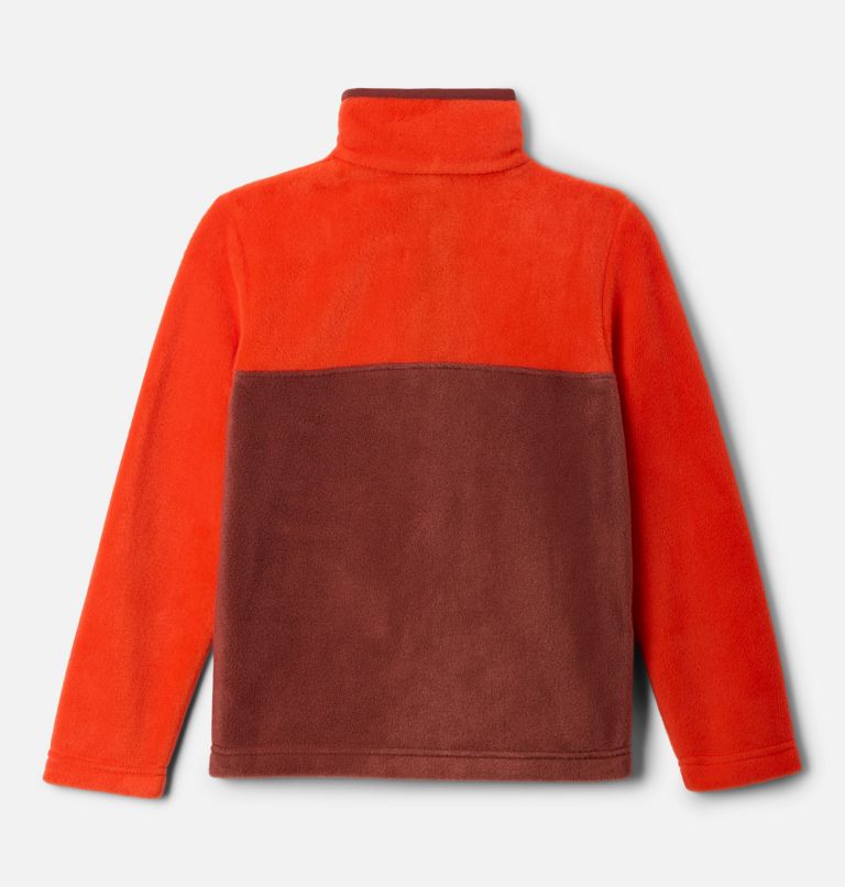 Youth Steens Mountain II Half Snap Fleece, Color: Spice, Spicy, image 2