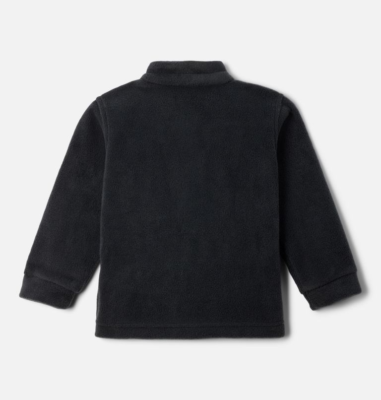 Toddler Steens Mtn II Quarter Snap Fleece Pullover, Color: Black, image 2