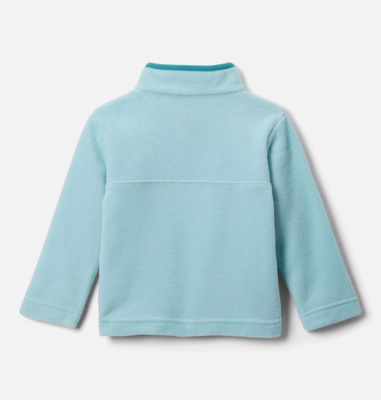Toddler Steens Mtn II Quarter Snap Fleece Pullover, Color: Spray, Teal, image 2