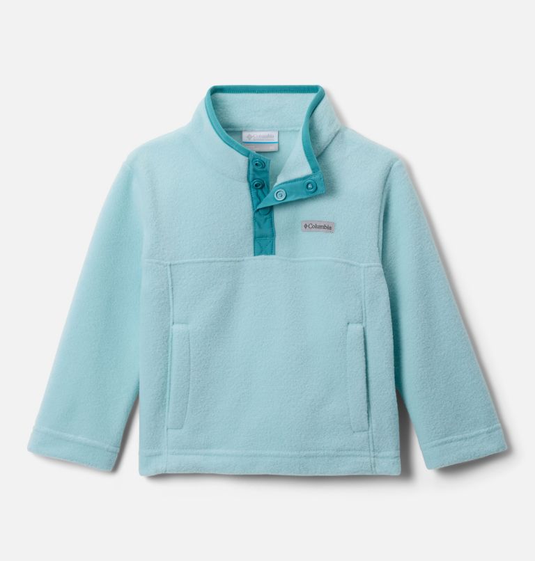 Toddler Steens Mtn II Quarter Snap Fleece Pullover, Color: Spray, Teal, image 1