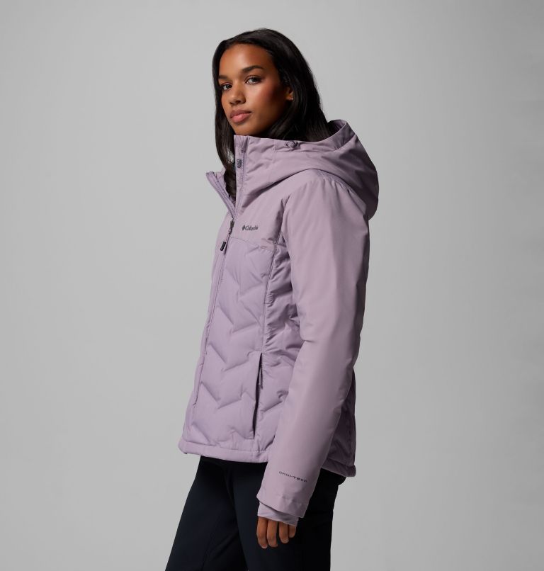 Women's Grand Trek III Down Jacket, Color: Shale Purple, image 4