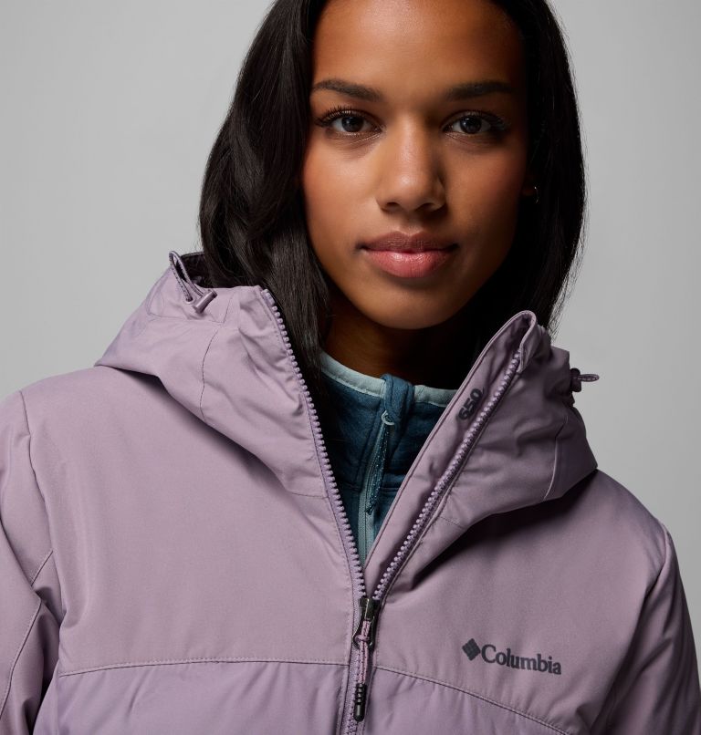 Women's Grand Trek III Down Jacket, Color: Shale Purple, image 7