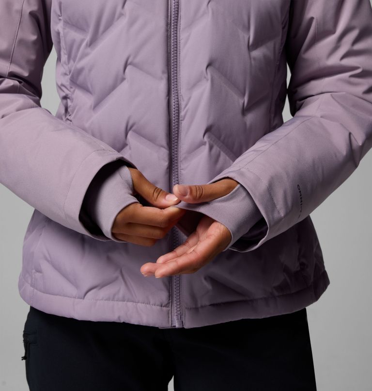 Women's Grand Trek III Down Jacket, Color: Shale Purple, image 8