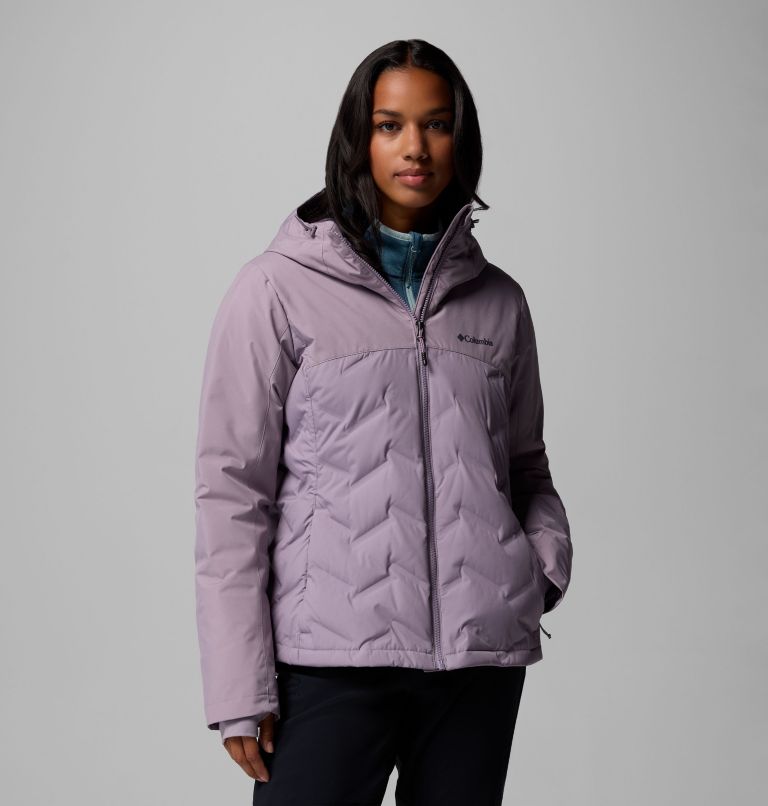 Women's Grand Trek III Down Jacket, Color: Shale Purple, image 1
