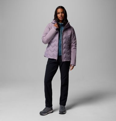 Women's Grand Trek III Down Jacket, Color: Shale Purple, image 4