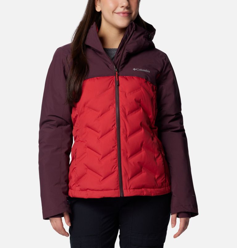 Women s Grand Trek III Waterproof Hooded Down Jacket Columbia Sportswear