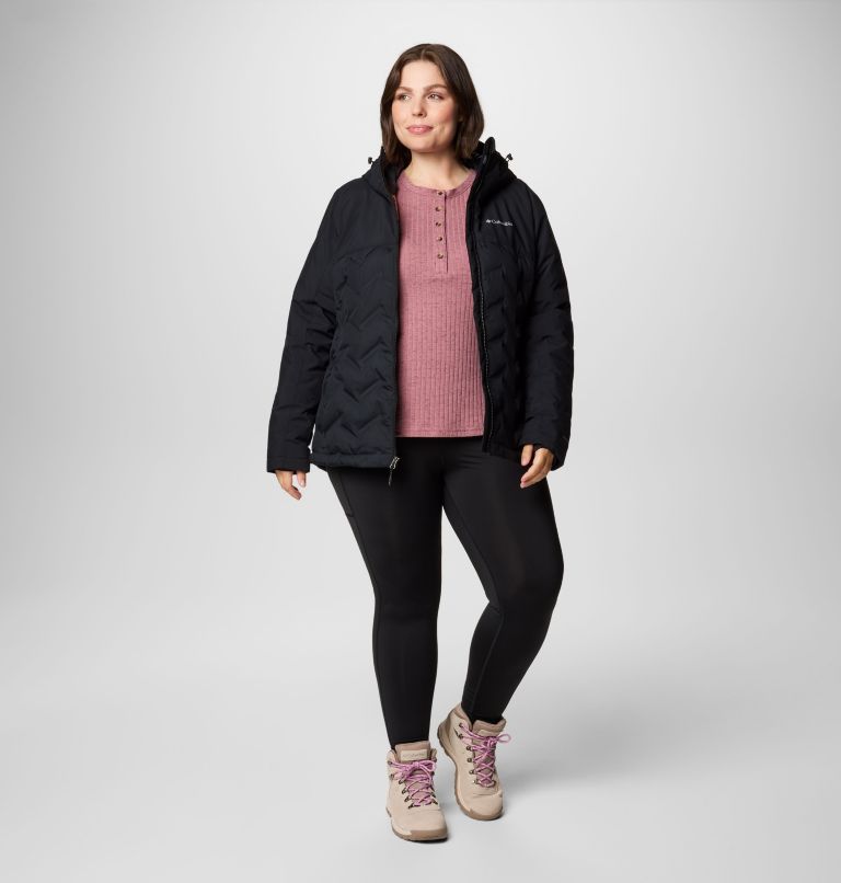 Women's Grand Trek III Down Jacket - Plus Size, Color: Black, image 3