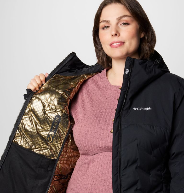 Women's Grand Trek III Down Jacket - Plus Size, Color: Black, image 7