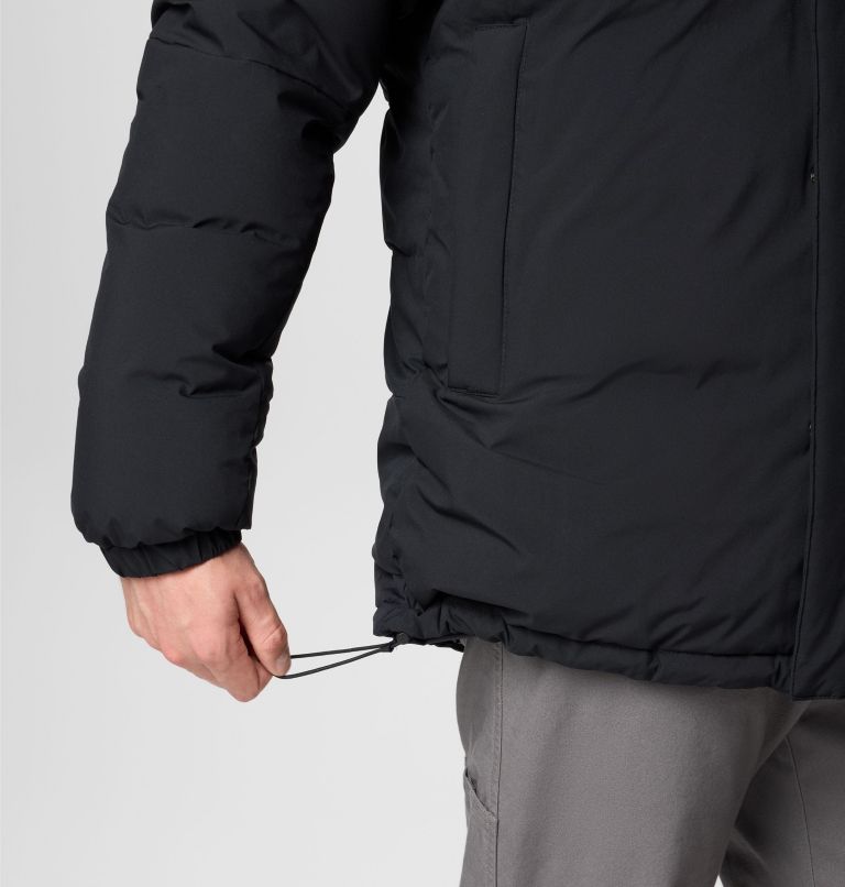 Men's Aldercrest II Hooded Down Parka, Color: Black, image 7