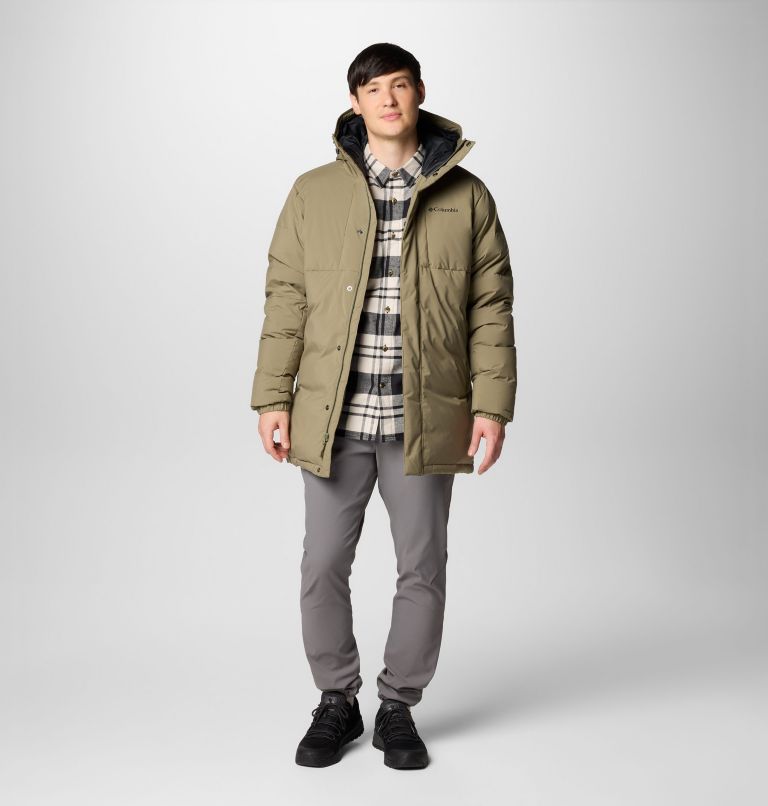 Men's ground down parka best sale